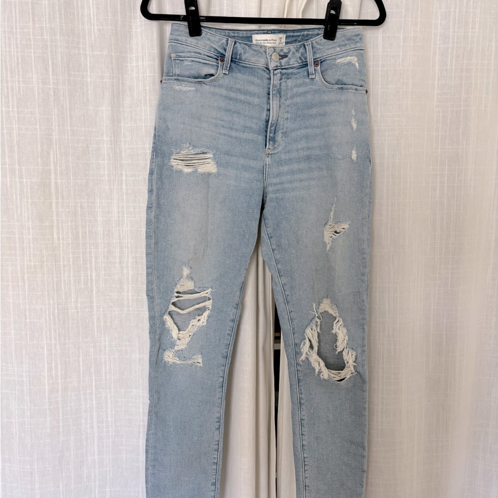 Abercrombie High Waisted Jeans